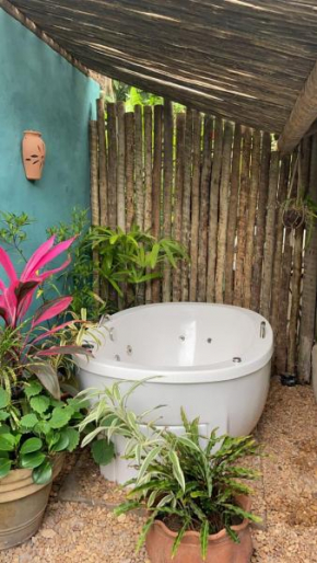 Petit Quadrado no melhor lugar de Trancoso